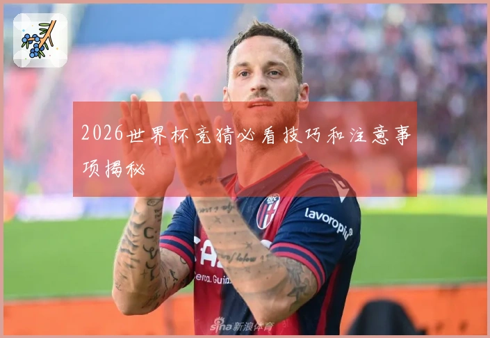 2026世界杯竞猜必看技巧和注意事项揭秘